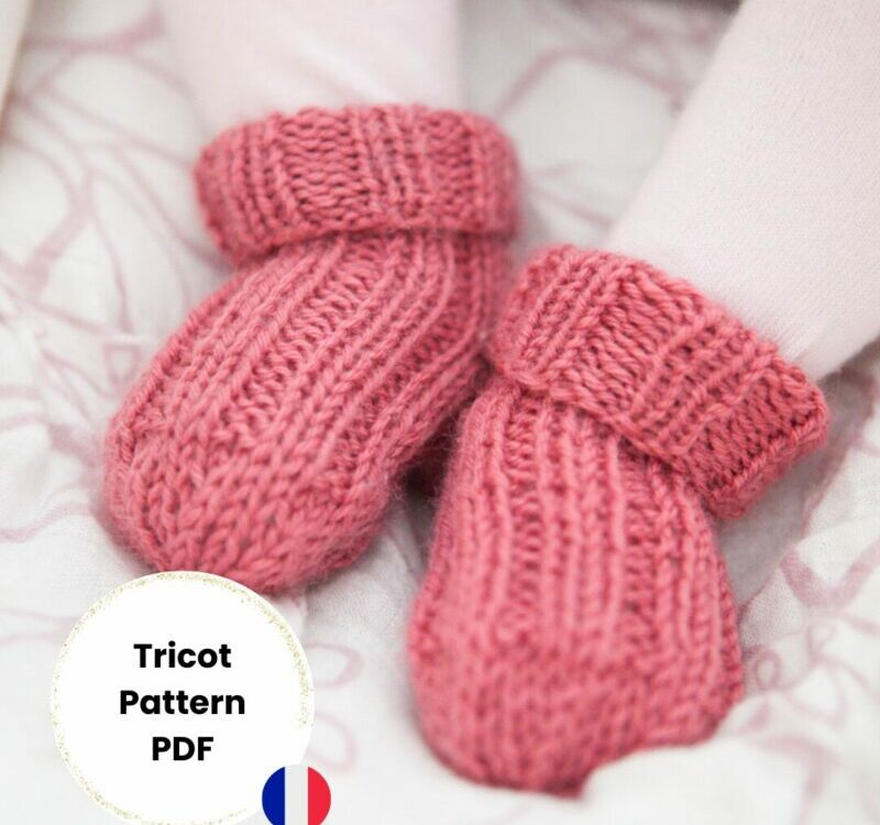 Tutoriel Chaussettes bébé - Modèle Camille