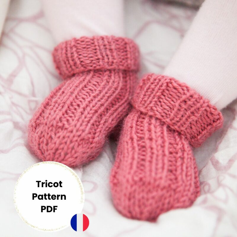 Tutoriel Chaussettes bébé - Modèle Camille