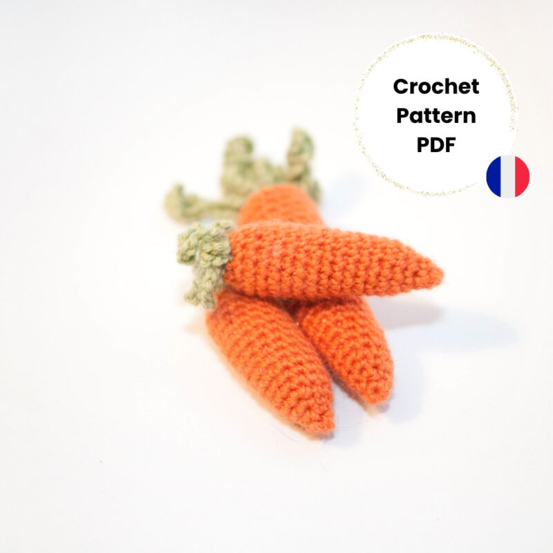 Tutoriel de La petite carotte au crochet