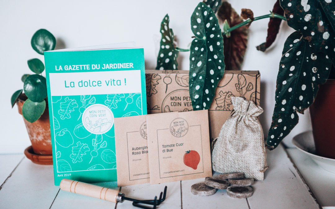 Mon Petit Coin Vert – La Box de jardinage BIO