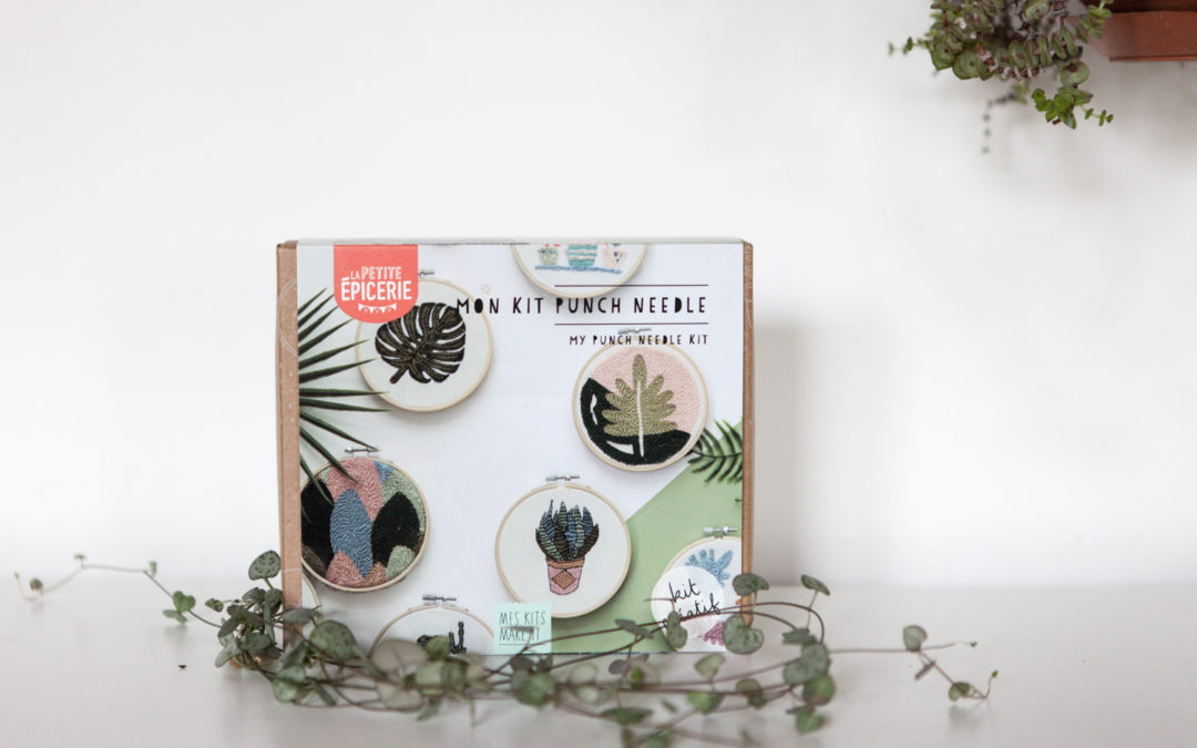 Punch Needle avec Mes Kits Make It