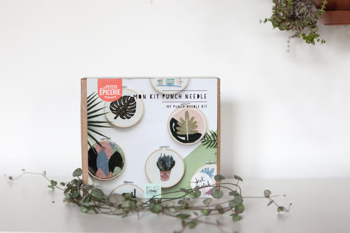 Punch Needle avec Mes Kits Make It