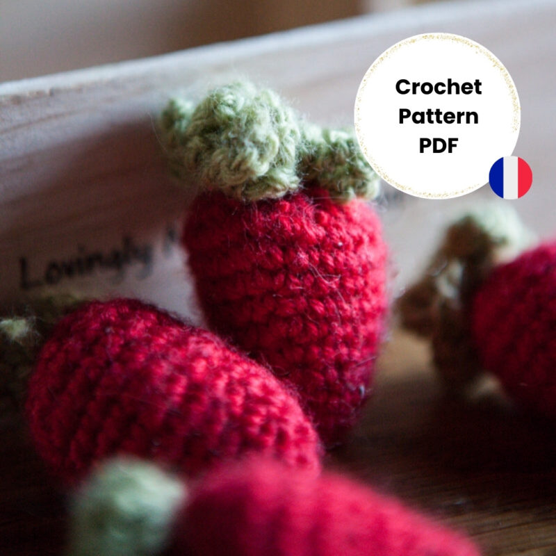 Tutoriel de La fraise au crochet