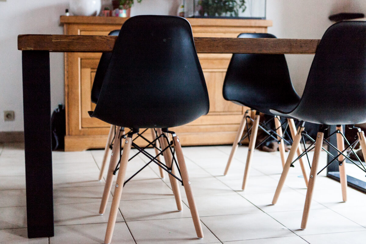 Relooking de notre table avec La fabrique des pieds