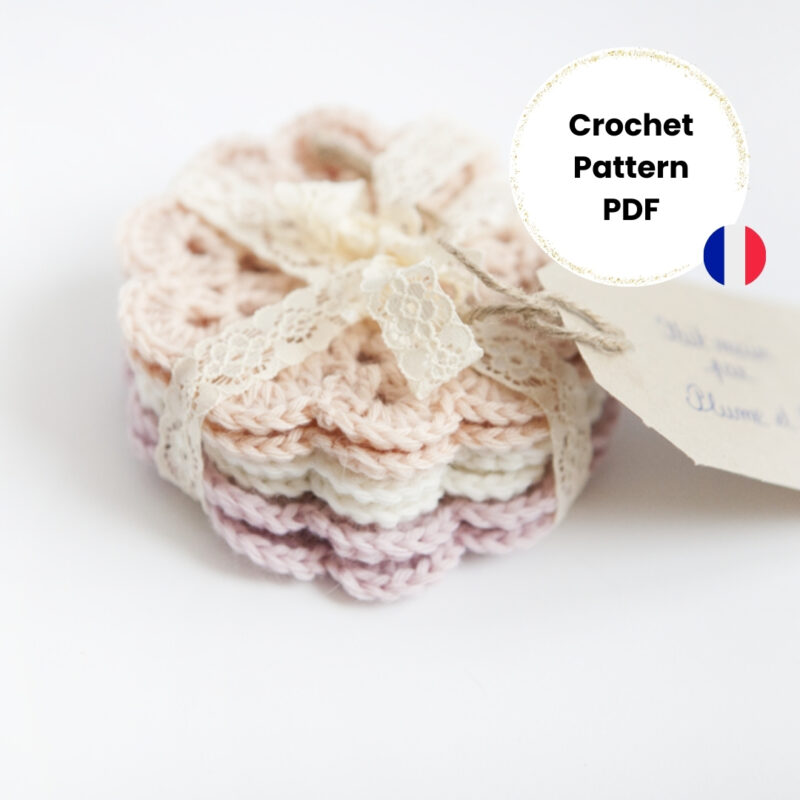 Sous-verres au crochet (& tuto)