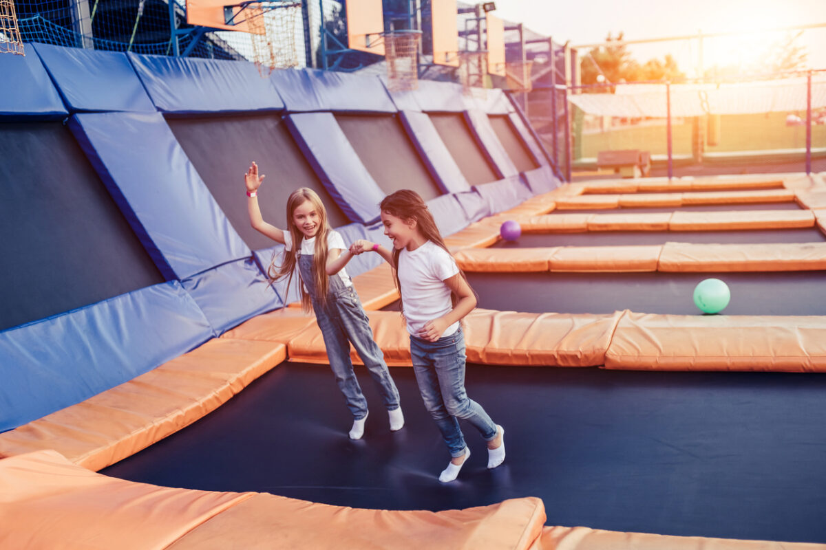 Un anniversaire enfant au trampoline park