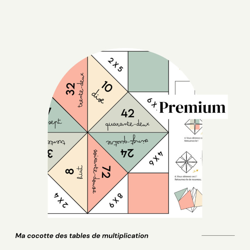 Ma cocotte des multiplications