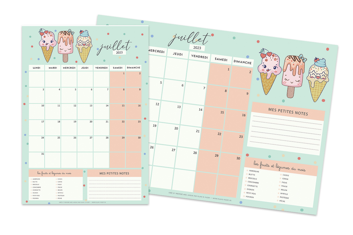 Les plus beaux calendriers pour chaque occasion