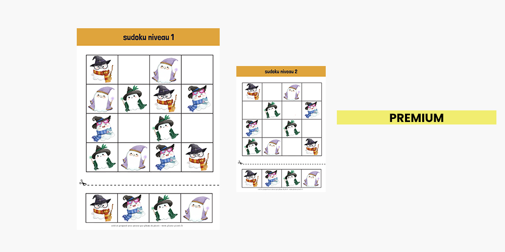 Sudoku des fantômes de Poudlard