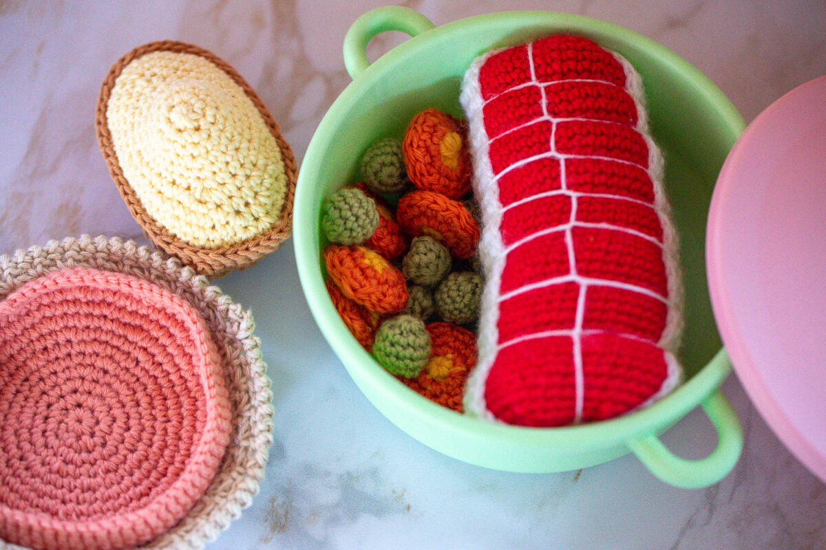 Ma dinette au crochet de janvier 2025