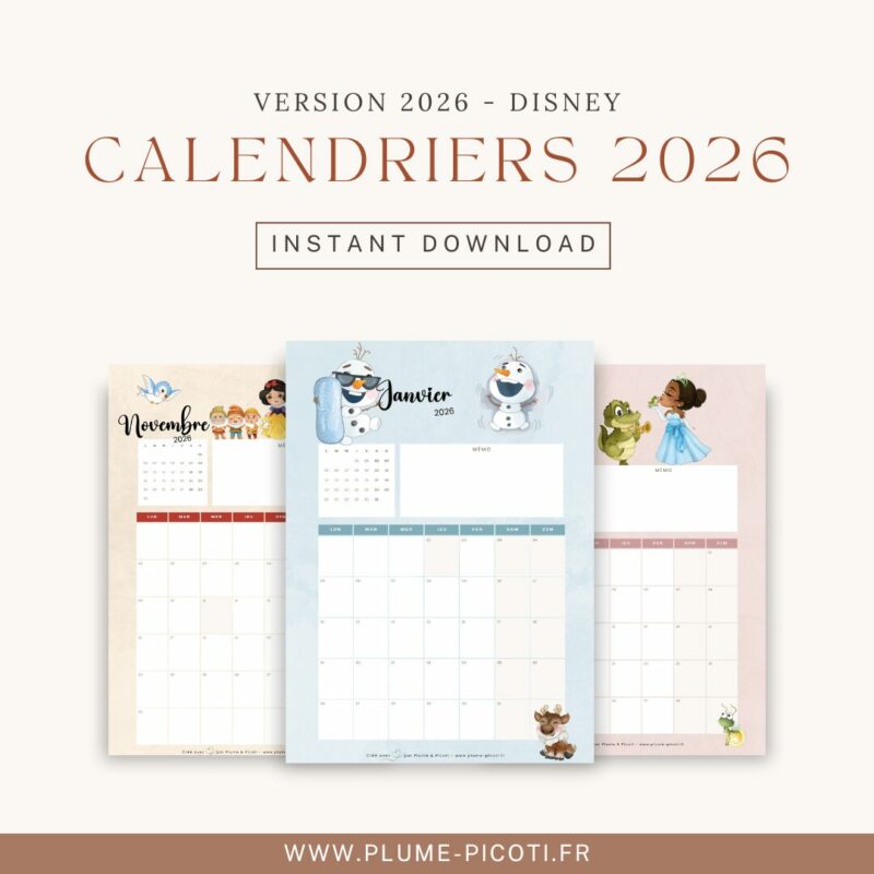 Calendrier De Bureau 2026 Style Coquette - 15x20 Cm, Mensuel, Stickers Inclus, Papier 250g
