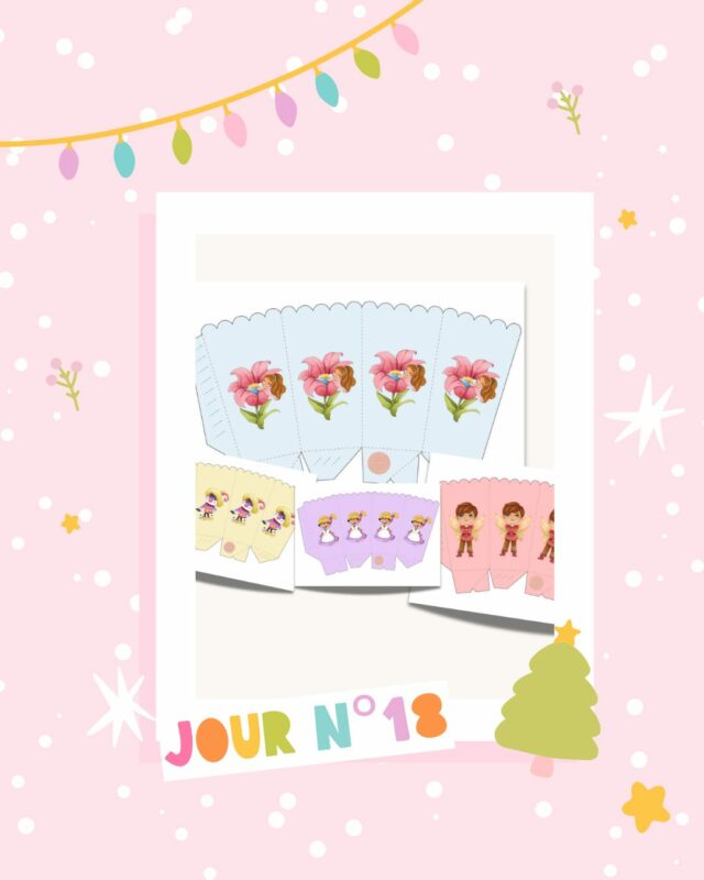 Quatre boîtes à popcorn et bonbons à imprimer