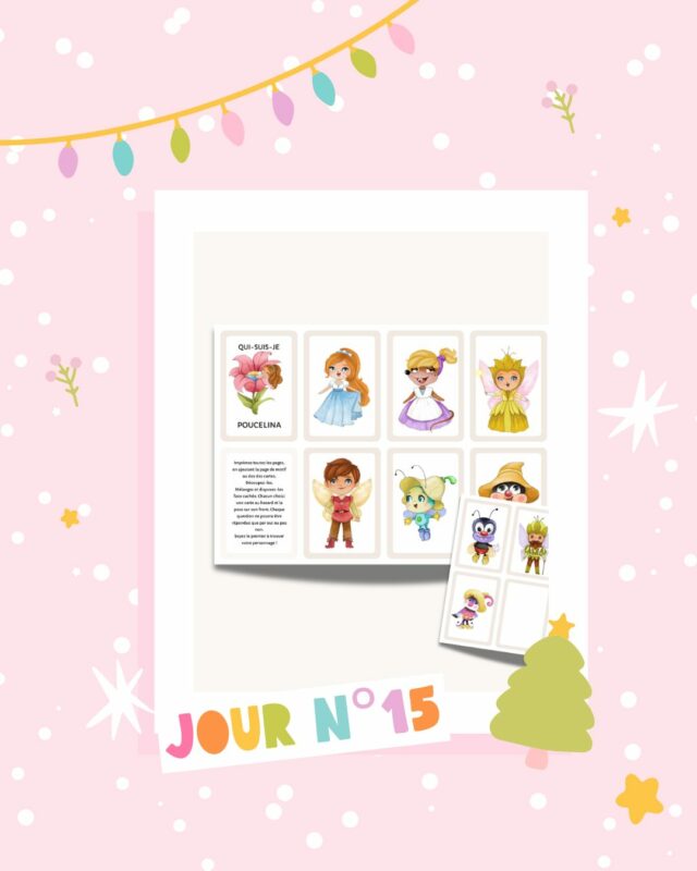 Jeu du Qui suis‑je ? à imprimer